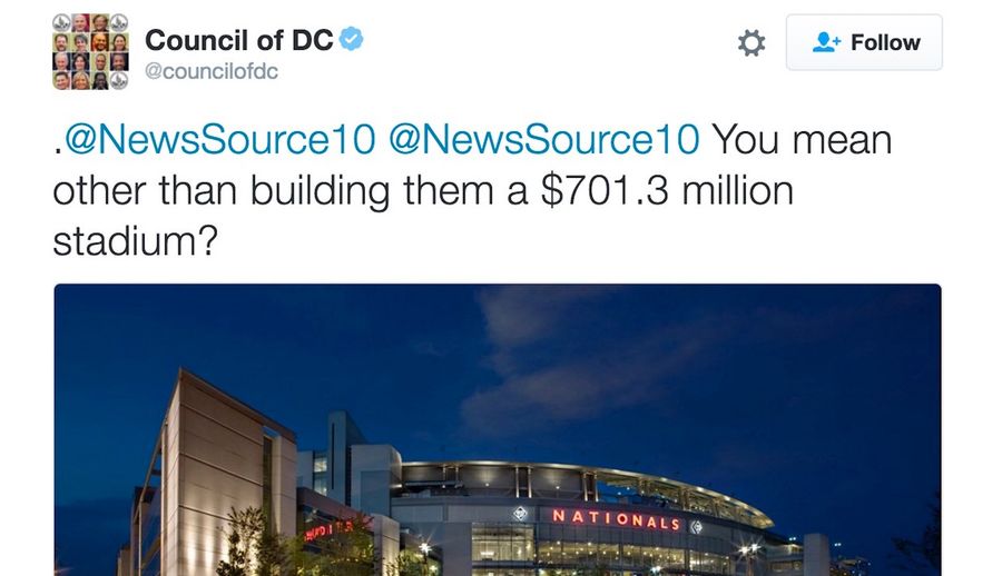 D.C. City Council Owns Self