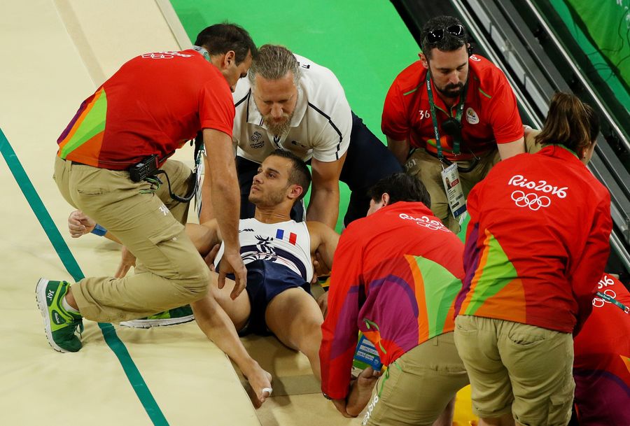 French Gymnast Who Suffered Horrific Leg Break In Rio Is Making His Comeback