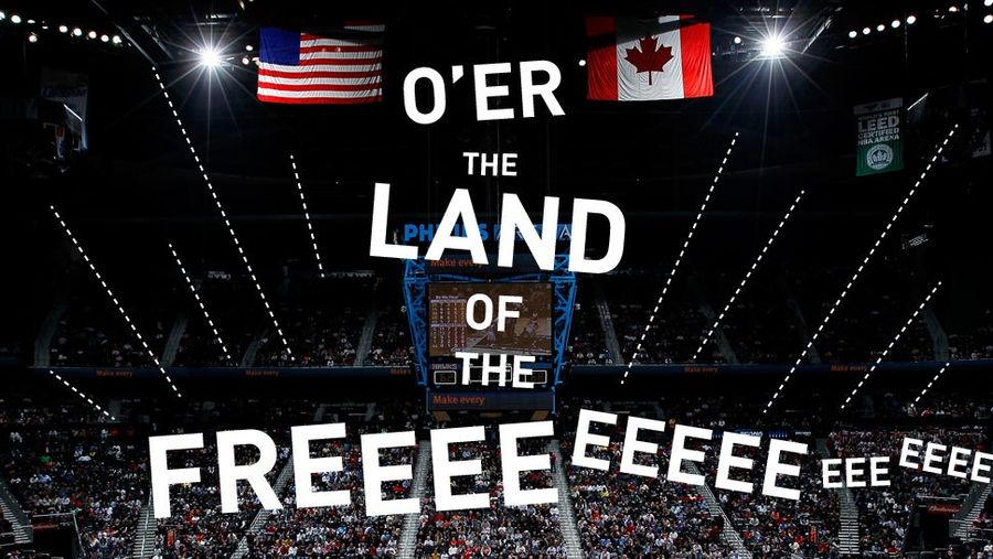 I Sang Two National Anthems At An NBA Game And Did Not Start A War