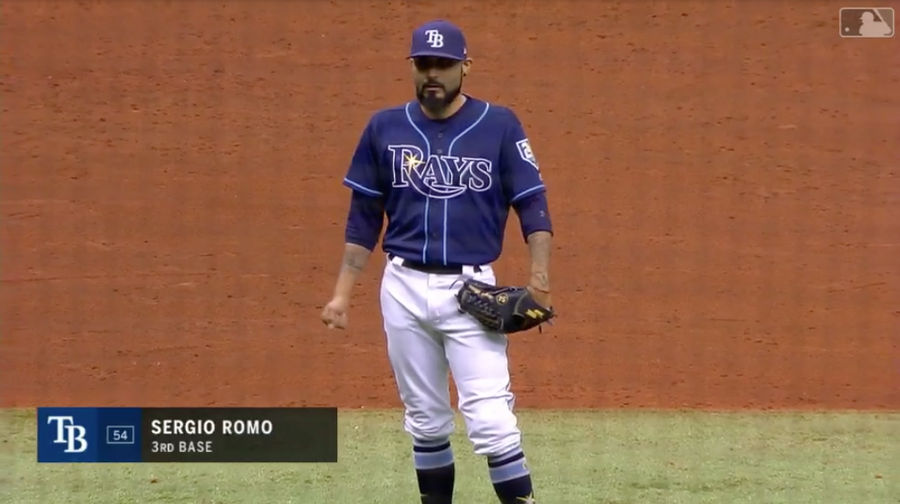 The Rays Put Their Closer In The Infield And It Worked