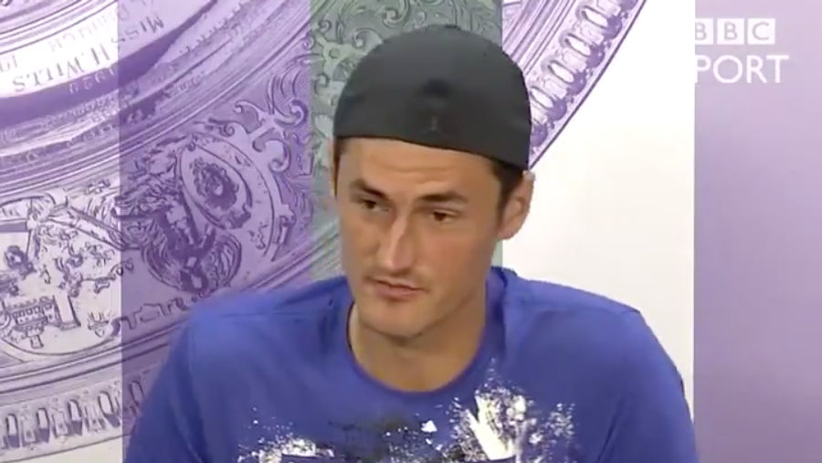 Bernard Tomic Was Just A Little Too Honest<em></em>