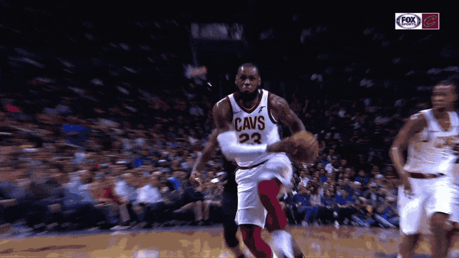 Lame Foul Call Denies Killer LeBron Slam