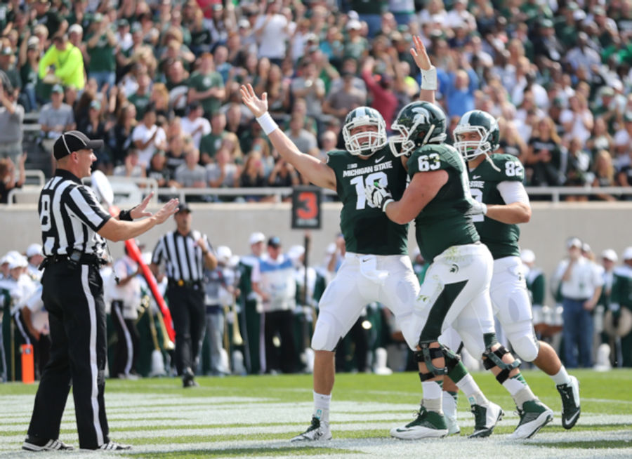 A Halftime Statistical Update Of Eastern Michigan vs. Michigan State
