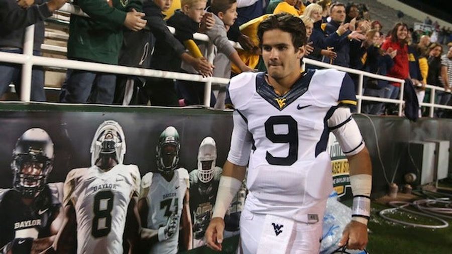 West Virginia QB Clint Trickett's First Kiss Was Nick Saban's Daughter