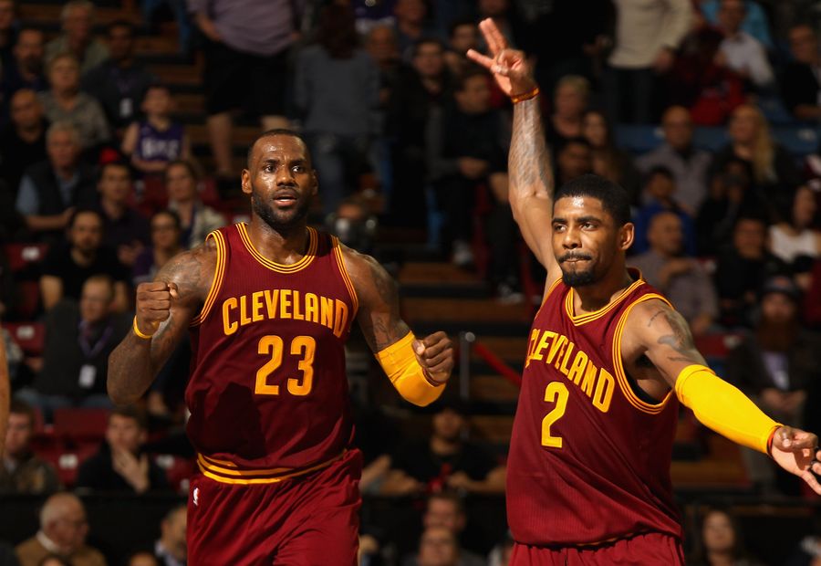 LeBron James Denies Report That He Is &quot;Tempted To Beat Kyrie&#39;s Ass&quot;