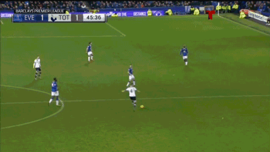 Cool Pass Romelu Lukaku, Cooler Volley Aaron Lennon
