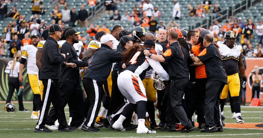 Cool, The Steelers And Bengals Hate Each Other