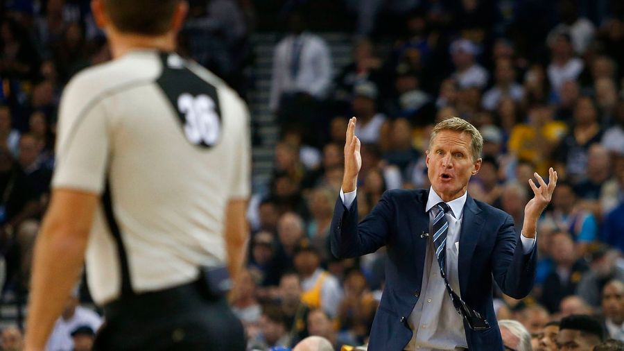 NBA Fines Steve Kerr $25,000 For Offer To &quot;Literally Put Together A Blooper Reel&quot; Of Bad Calls
