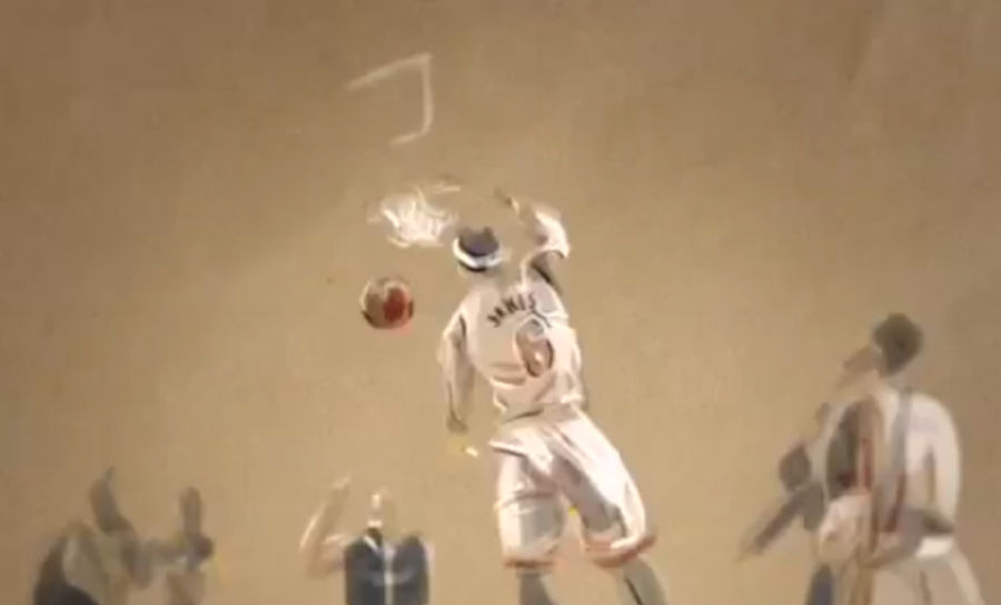 These Animated NBA Playoff Highlights Are Cool As Hell