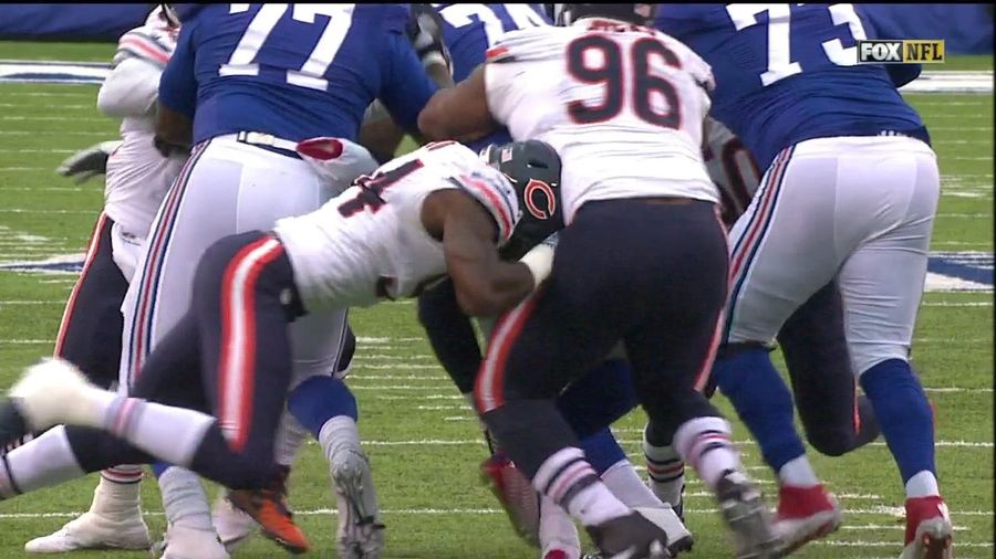 Bears LB Leonard Floyd Stretchered Off The Field After Neck Injury
