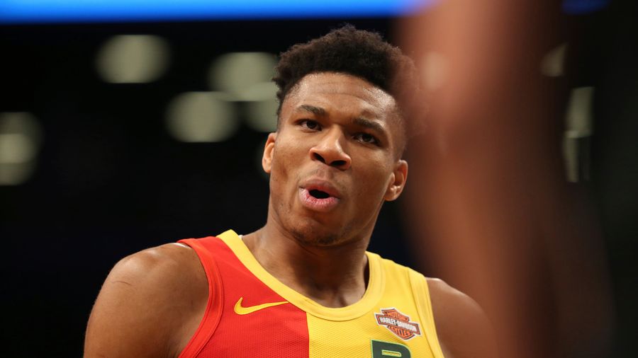 Extremely Unchill Giannis Antetokounmpo, To Uncooperative Hoop: "Motherfucker!"