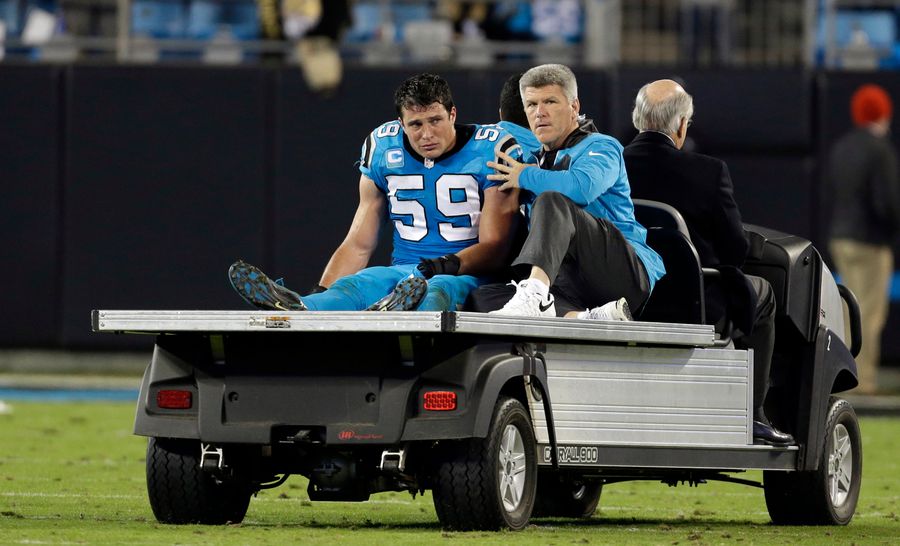Luke Kuechly's Tears Hit Hard