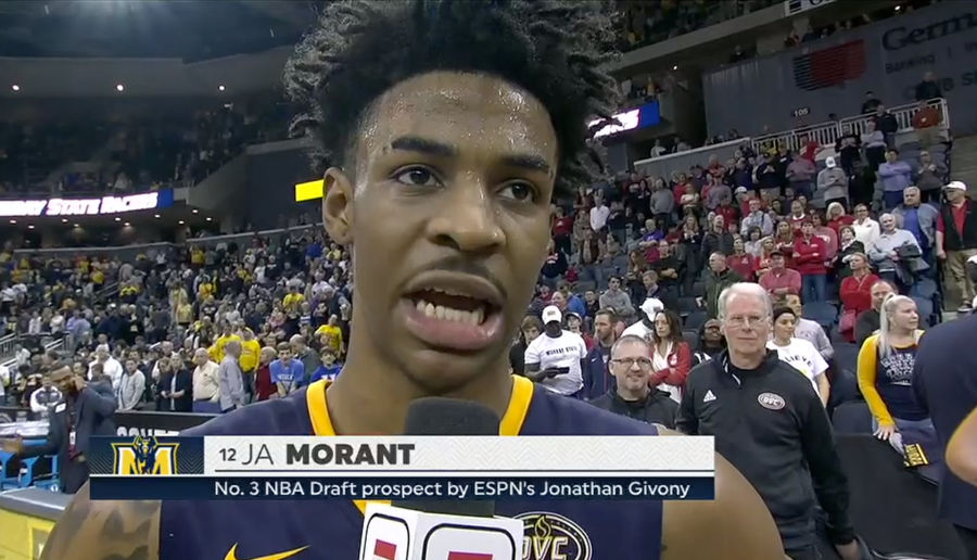 Ja Morant And Murray State Are Headed To The NCAA Tournament