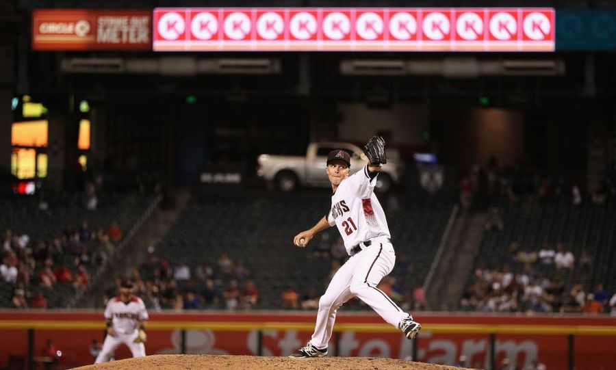 Zack Greinke Is Back To Humiliating Men At The Plate<em></em>