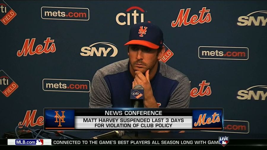 Matt Harvey Admits He Was Out After Curfew, Apologizes To Everyone