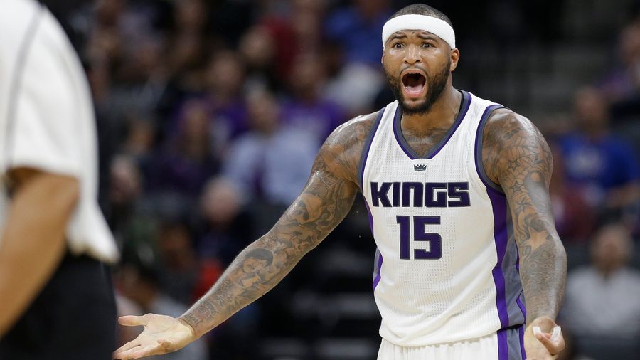 DeMarcus Cousins Shows Off A Range Of Emotions After His Fouls