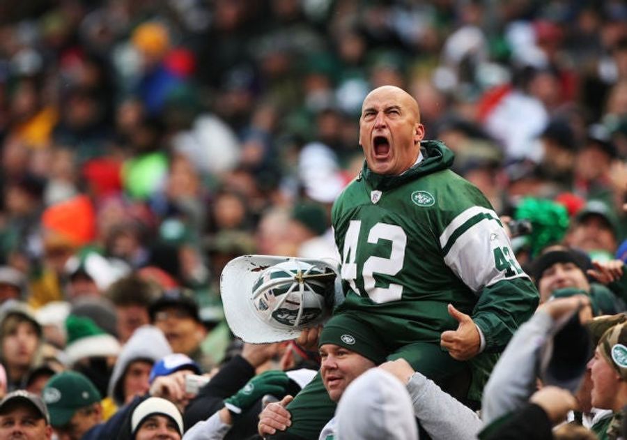 The Jets Took Fireman Ed Out To Lunch And Tried To Woo Him Back