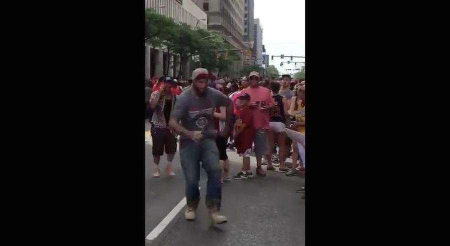 Cleveland Man Takes Not One, But Two Big Bites Of Shit
