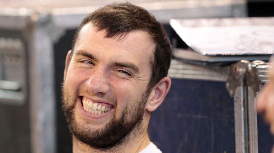 Andrew Luck Threw A Damn Football!