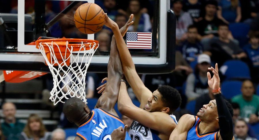 Karl-Anthony Towns, Who Is Awesome, Did A Bunch Of Cool Shit Last Night