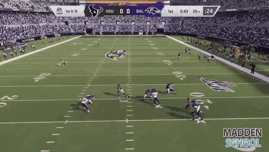Either Justin Tucker Is Secretly A Michael Vick Clone, Or <i>Madden 20</i> Still Has A Few Bugs To Work Out