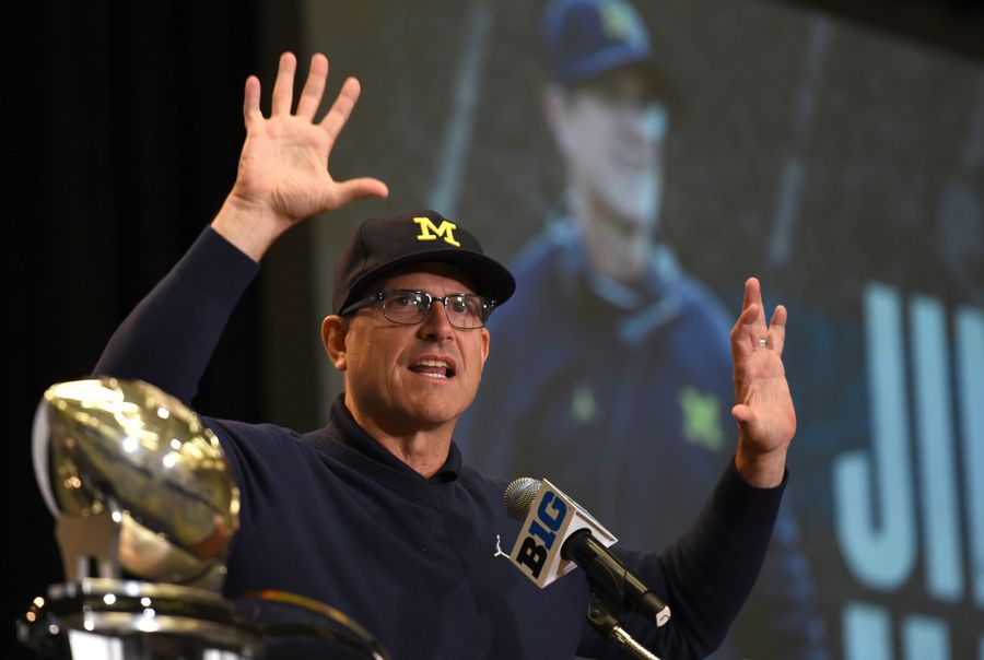 Jim Harbaugh And Jim McElwain Are In A Very Silly Standoff