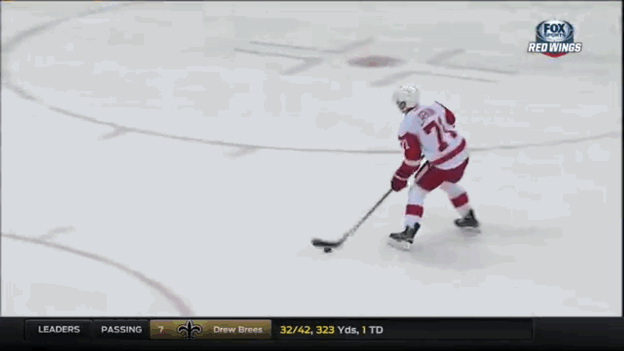Dylan Larkin Turns Cory Schneider Into A Flounder