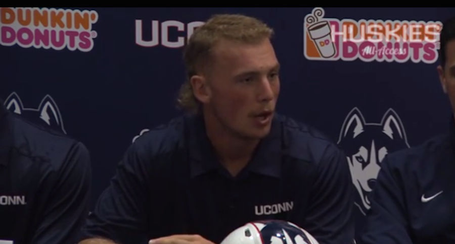 UConn's Starting Quarterback Has A Fantastic Mullet