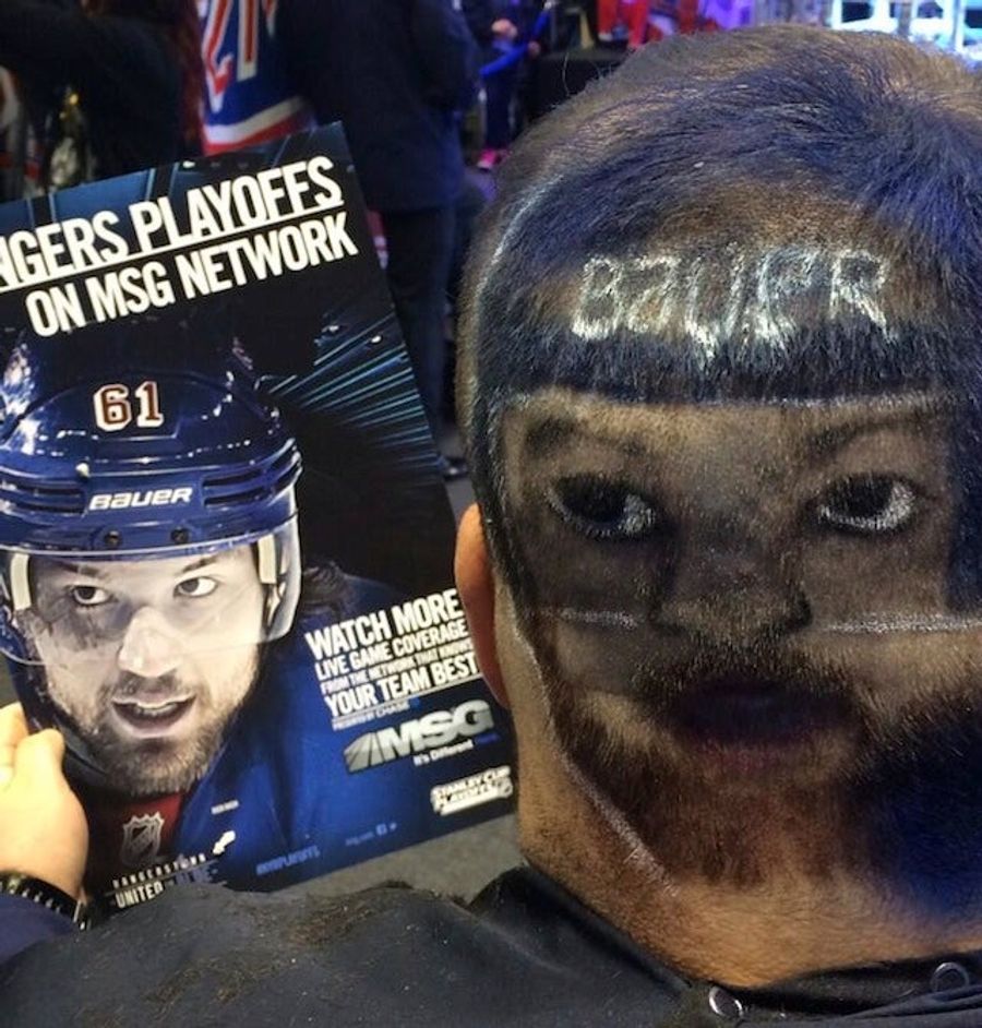 This Is Not A Good Haircut, Hockey Fan