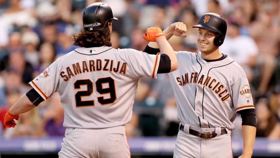 Mighty Pitcher Jeff Samardzija Crushed A Record Homer Last Night