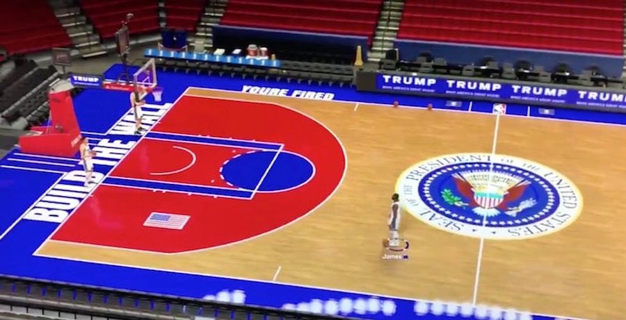 Smooth-Brained Trump Lackey Finds Worst Possible Use For <i>NBA 2K19</i>