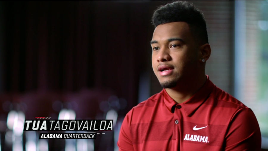 Tua Tagovailoa Admits In Tone-Deaf <i>College Gameday</i> Segment That<em></em> His Dad Would Beat Him With A Belt After Bad Performances