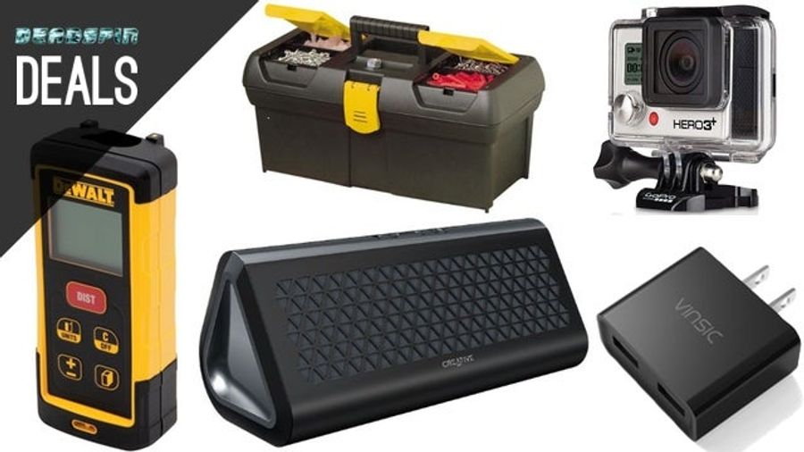 Discounted GoPro Set, $30 Bluetooth Speakers, Laser Measure [Deals]
