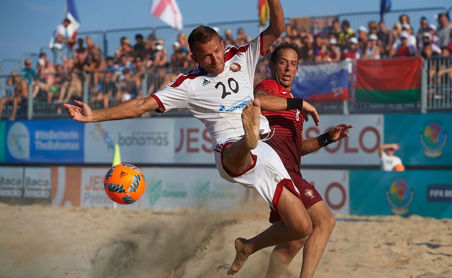 Beach Soccer Looks Exhausting 