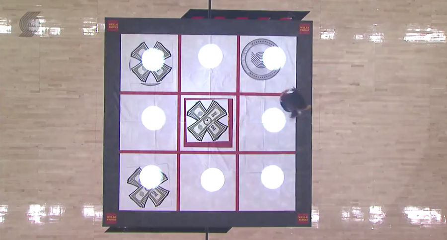 Blazers Fans Play Another Nightmarishly Incompetent Game Of Tic-Tac-Toe