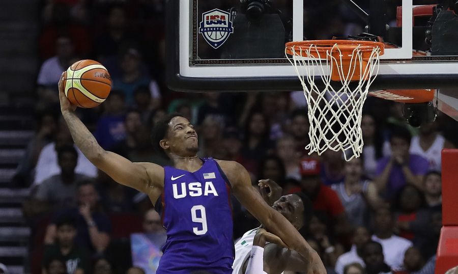 Team USA Did Some Cool Dunks Tonight