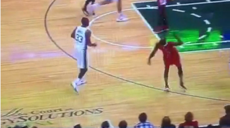 Did Chris Paul Get Punched By A Ghost Or What?
