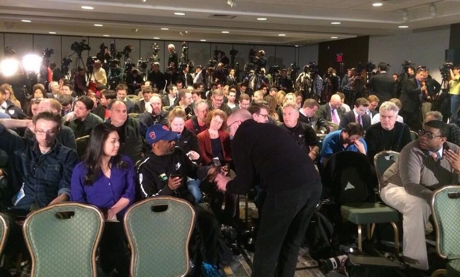 Everyone Is At Adam Silver's Press Conference