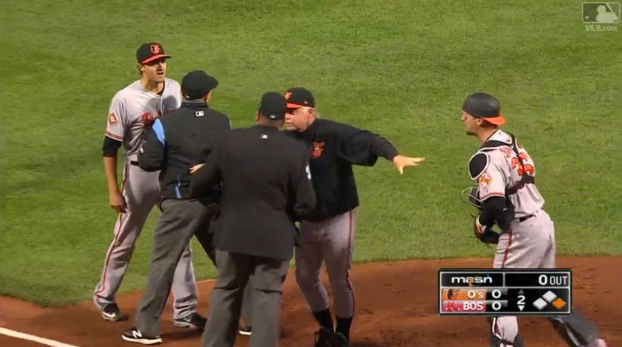 Nonsensical Ejection Caps Off Red Sox-Orioles Beef In Dumbest Way Possible