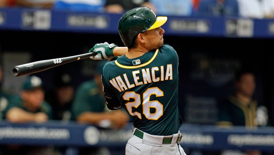 Danny Valencia Spent A Game Hitting The Dog Piss Out Of The Ball