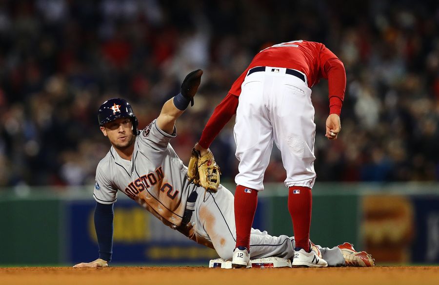 Alex Bregman Tries To Get Under Nathan Eovaldi's Skin Before Game 3