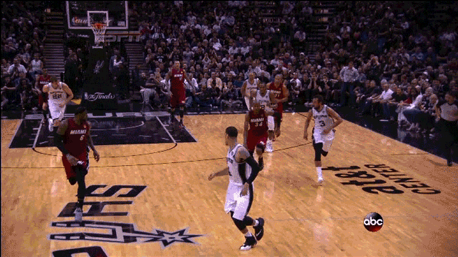 Old-Ass Ray Allen Throws Down A Dunk