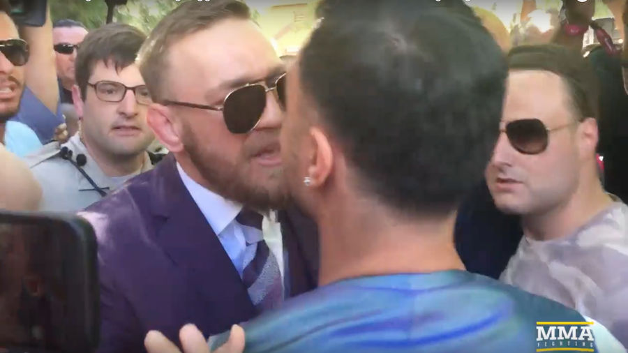 Flopsweating Conor McGregor And Frail Retired Boxer Mount Pitiful Spectacle<em></em>
