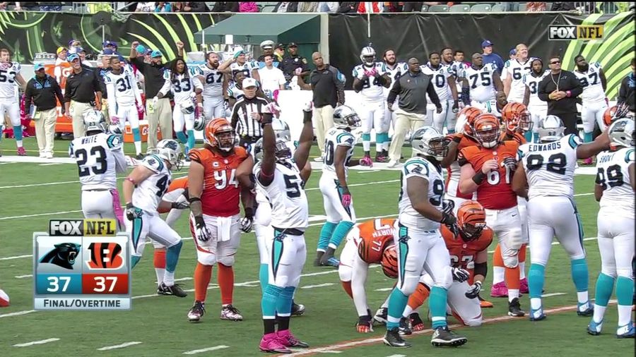 Bengals, Panthers Waste Everyone&#39;s Time, Tie