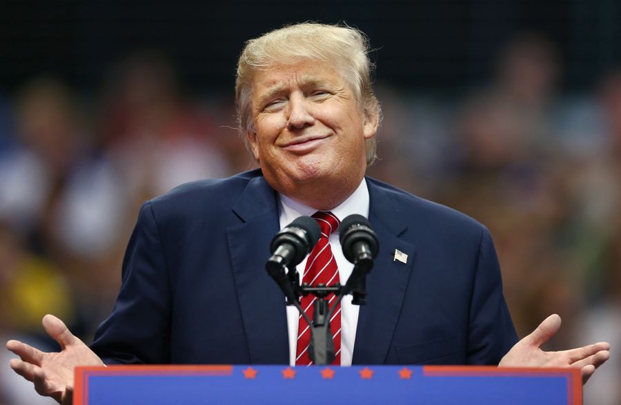 In The Middle Of All This, Did Trump Really Just Watch A Game From 2006 So He Could See Himself On TV?