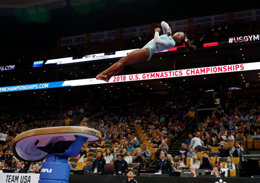 Simone Biles Swept All Five Titles At The National Championships