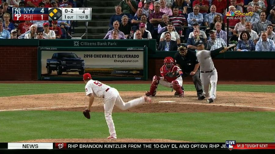 Let's All Laugh At Dellin Betances Trying To Hit Major League Pitching<em></em>