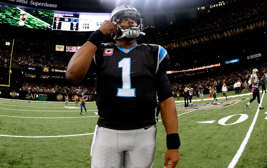 Cam Newton Walks Out Of Press Conference