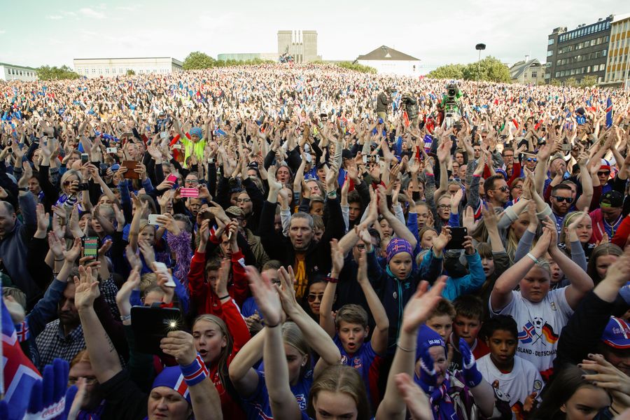 Iceland Did One Last Viking Clap With Their Fans