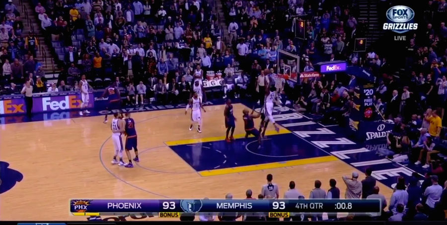 Grizzlies Beat Suns On Buzzer-Beating Reverse Alley-Oop